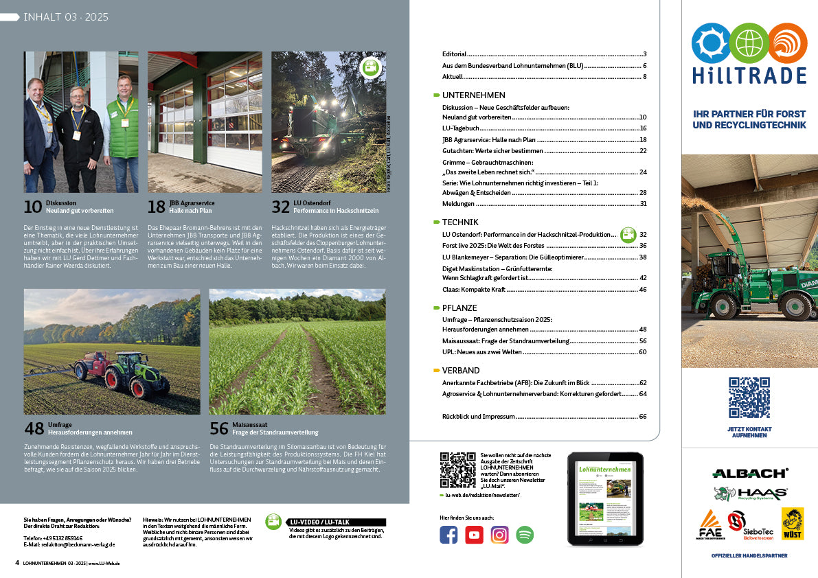LOHNUNTERNEHMEN AUSGABE März 2025