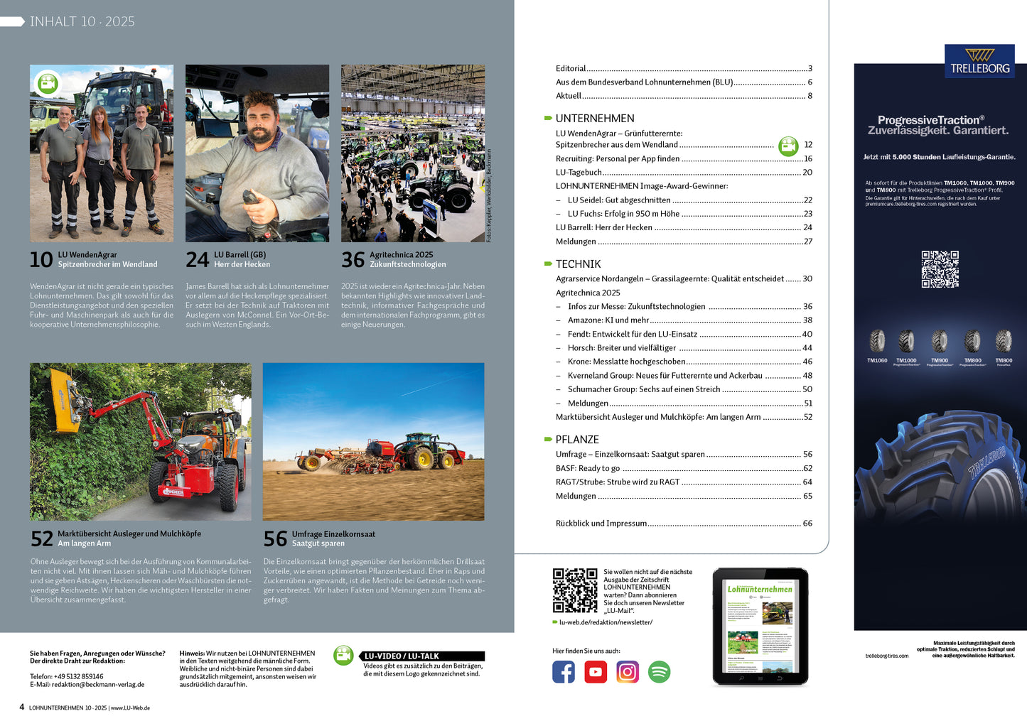 LOHNUNTERNEHMEN AUSGABE Oktober 2025