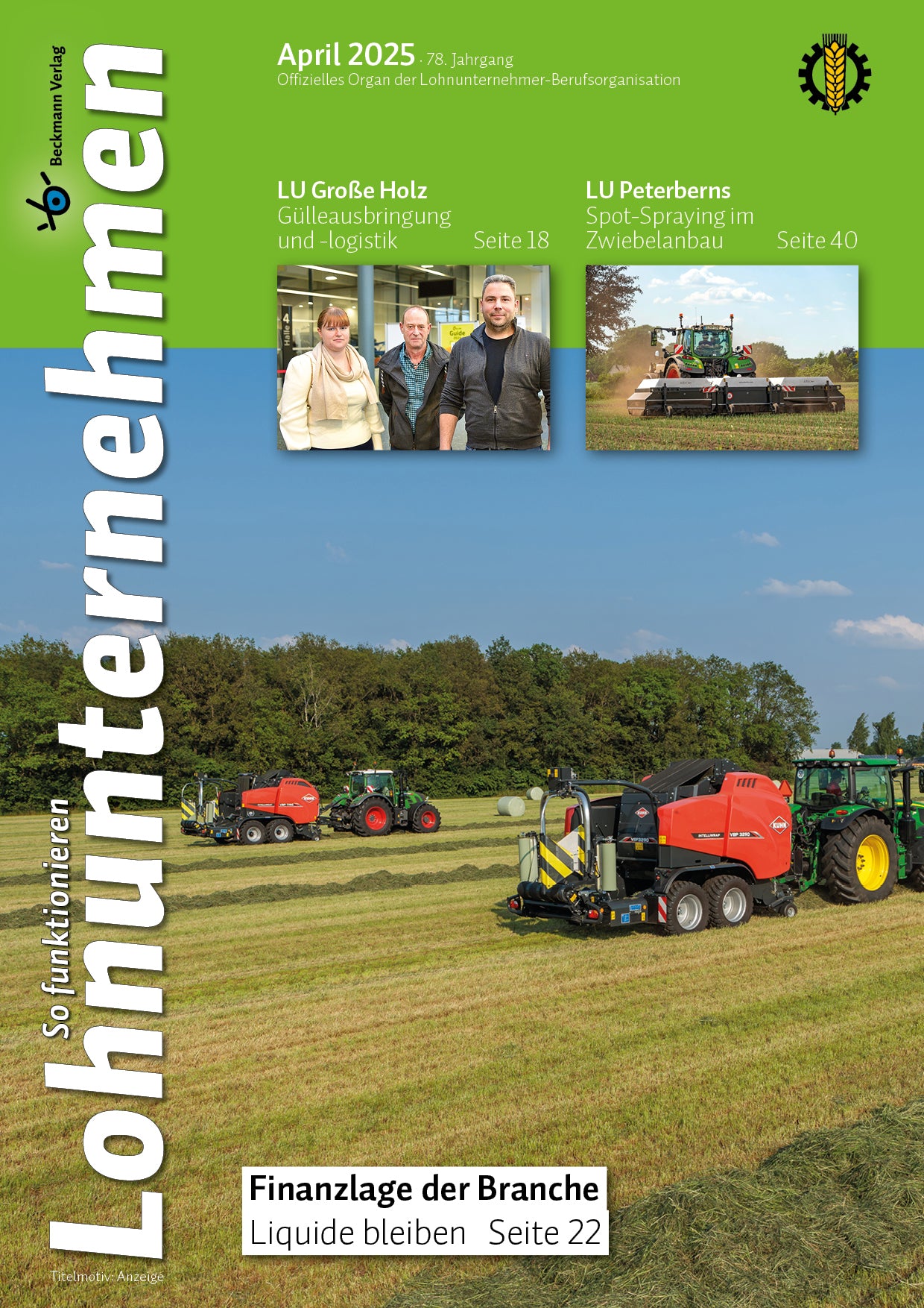 LOHNUNTERNEHMEN AUSGABE April 2025