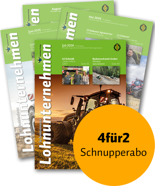 4 für 2 Mini-Abo Lohnunternehmen