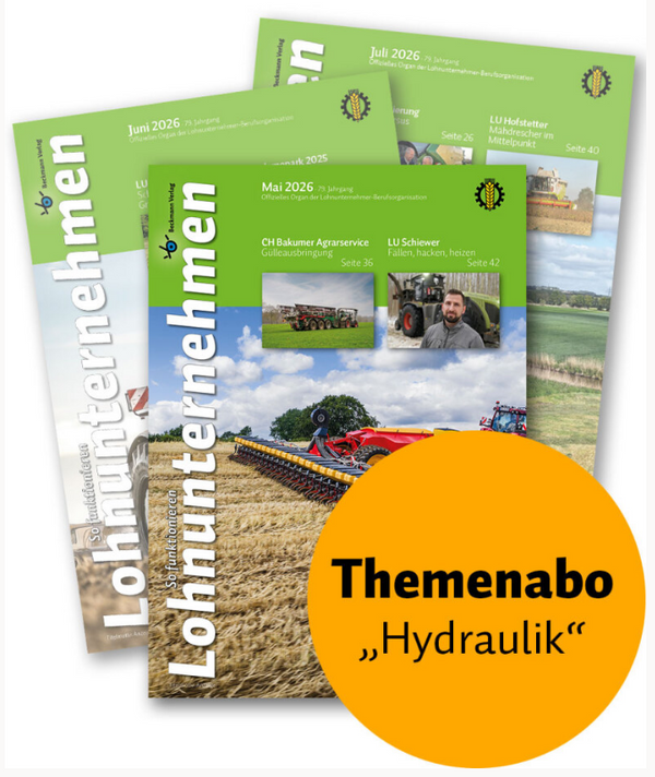 Themen-Abo „Hydraulik“ – 3 Ausgaben kompakt im Überblick