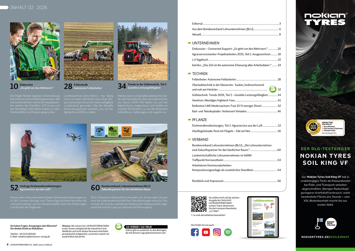 LOHNUNTERNEHMEN AUSGABE Februar 2026