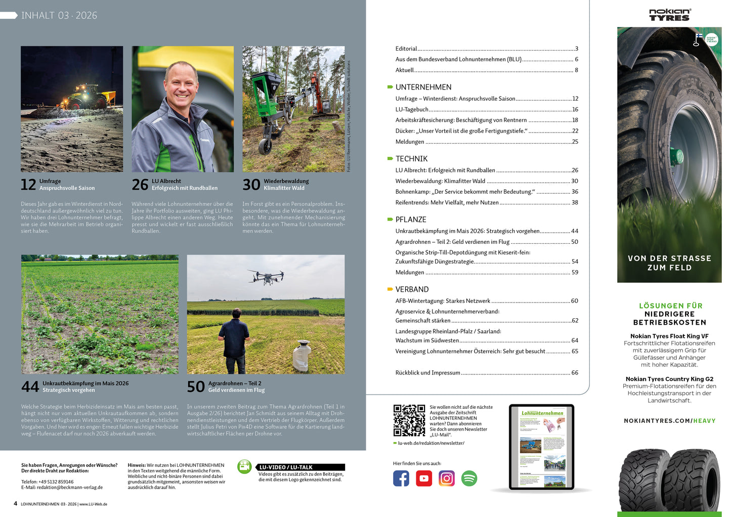 LOHNUNTERNEHMEN AUSGABE März 2026