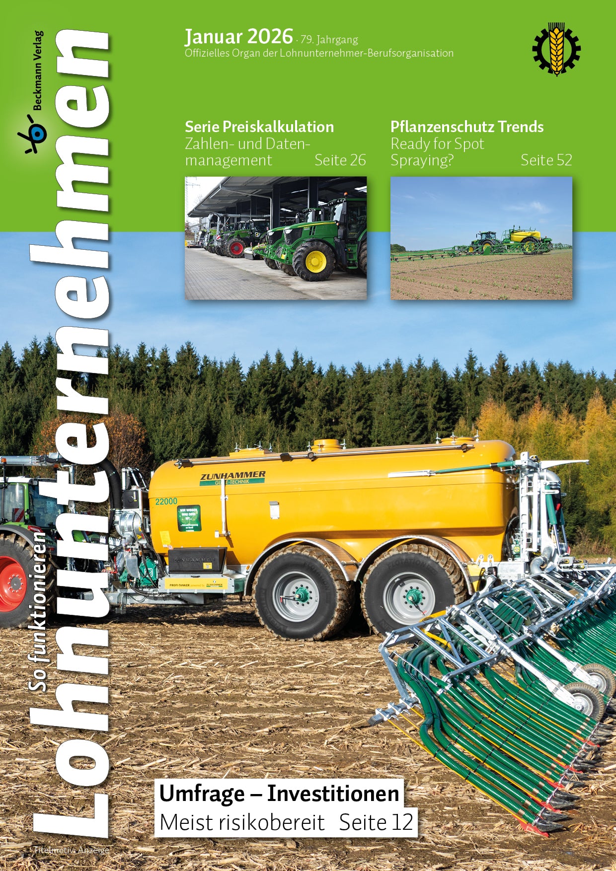 LOHNUNTERNEHMEN AUSGABE Januar 2026