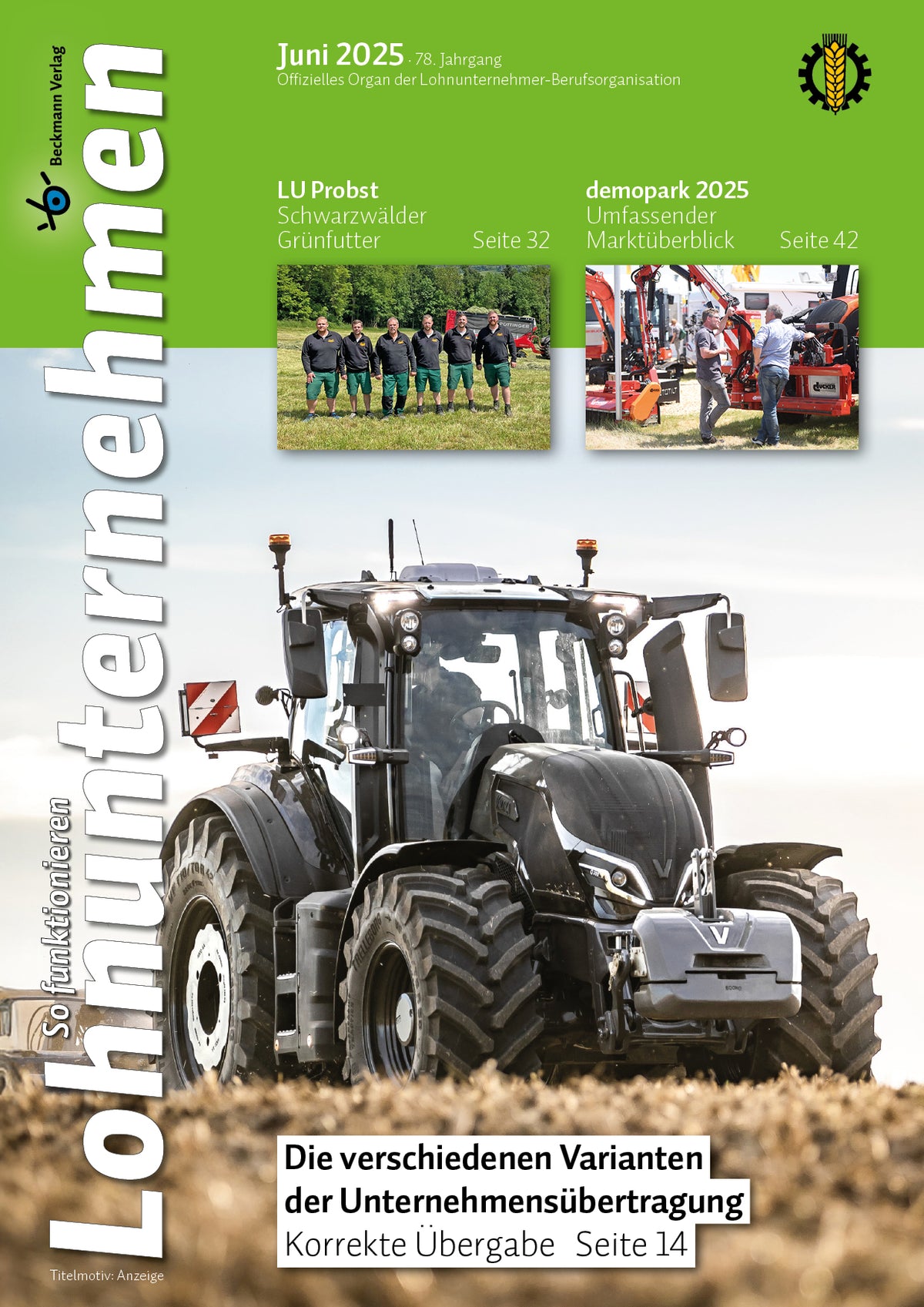 LOHNUNTERNEHMEN AUSGABE Juni 2025