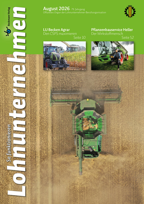 LOHNUNTERNEHMEN AUSGABE August 2026